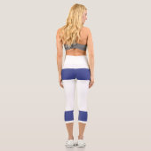 Flaggenemblem Israel Capri Leggings (Rückseite)