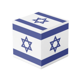 Flaggenemblem Israel Würfel