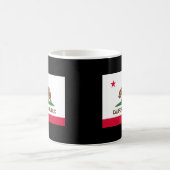 Flaggenentwurf des kalifornischen Staates Kaffeetasse (Mittel)
