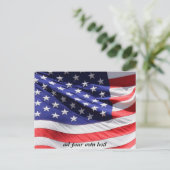 Flaggenentwurf Postkarte (Stehend Vorderseite)