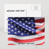 Flaggenentwurf Postkarte (Vorne/Hinten)