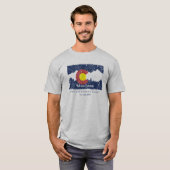 Flaggenfamilie Colorado T-Shirt (Vorne ganz)