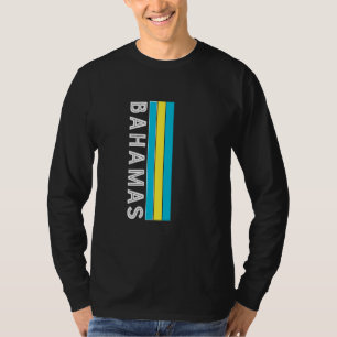 Flaggenfarben der Bahamas T-Shirt