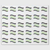 Flaggenflagge der Agende Geschenkpapier (Flach)