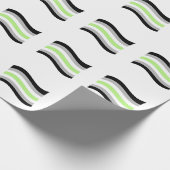 Flaggenflagge der Agende Geschenkpapier (Ecke)