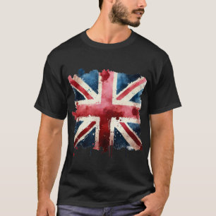 Flaggenflagge der Wasserfarbenunion T-Shirt