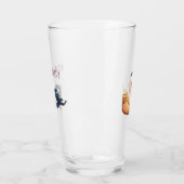 Flaggenflagge des Party Pirate Glas (Links)