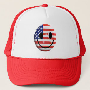 Flaggengesicht Truckerkappe