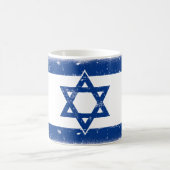 Flaggengrungge Israel Kaffeetasse (Mittel)