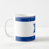 Flaggengrungge Israel Kaffeetasse (Links)