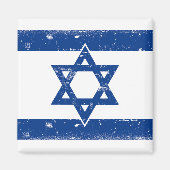 Flaggengrungge Israel Magnet (Vorne)