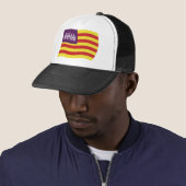 Flaggenhut der Balearen Truckerkappe (Beispiel)