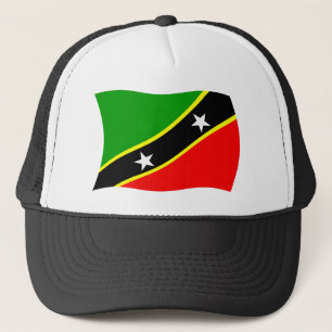 Flaggenhut St. Kitts und Nevis Truckerkappe