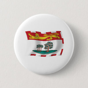 Flaggenknopf der Prinz-Edward-Insel Button