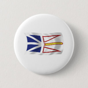 Flaggenknopf von Neufundland und Labrador Button