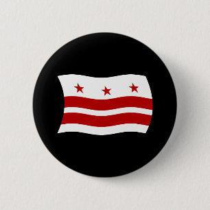 Flaggenknopf Washington D.C. Button
