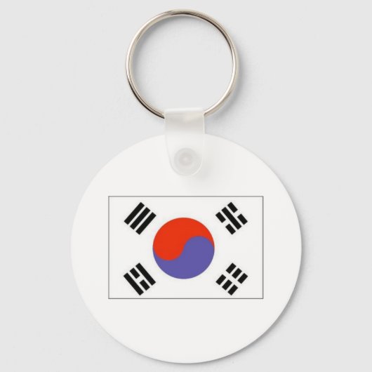 Flaggenkorea Schlüsselanhänger (Vorderseite)