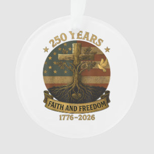 Flaggenkreuzbaum 250 Jahre Glaube und Freiheit 177 Ornament