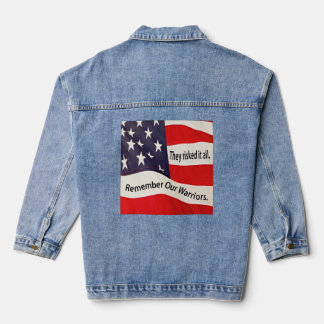 Flaggenkrieger Jeansjacke