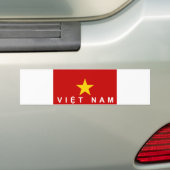 Flaggenland-Textname Vietnams Vietnam Autoaufkleber (Auf Auto)
