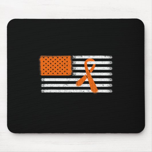 Flaggenleukämie und Multipler Sklerose Mousepad (Vorne)