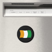 Flaggenmagnet "Cote d'lvoire" (Elfenbeinküste) Magnet (In Situ (Geschirrspüler))