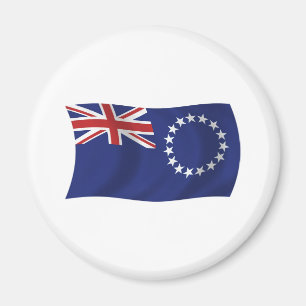 Flaggenmagnet der Cookinseln Magnet
