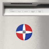 Flaggenmagnet der Dominikanischen Republik Magnet (In Situ (Geschirrspüler))