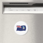 Flaggenmagnet der Falklandinseln Magnet (In Situ (Geschirrspüler))