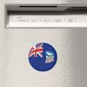 Flaggenmagnet der Falklandinseln Magnet (In Situ (Geschirrspüler))