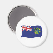 Flaggenmagnet der Pitcairninseln Magnet (Vorderseite/Rückseite)