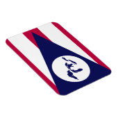 Flaggenmagnet der Region der Großen Seen Magnet (Rechte Seite)