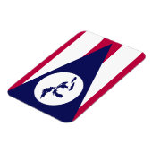 Flaggenmagnet der Region der Großen Seen Magnet (Linke Seite)