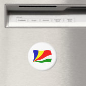 Flaggenmagnet der Seychellen Magnet (In Situ (Geschirrspüler))