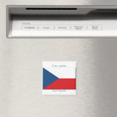 Flaggenmagnet der Tschechischen Republik Magnet (In Situ (Geschirrspüler))