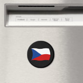 Flaggenmagnet der Tschechischen Republik Magnet (In Situ (Geschirrspüler))
