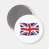Flaggenmagnet des Vereinigten Königreichs Magnet (Vorderseite/Rückseite)