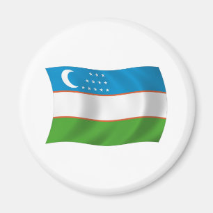 Flaggenmagnet Usbekistan Magnet
