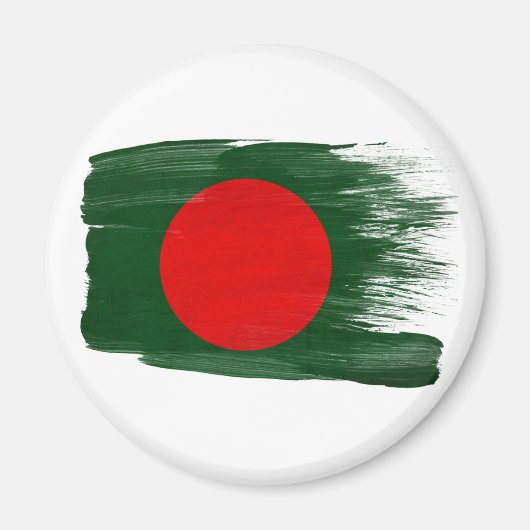 Flaggenmagnete von Bangladesch Magnet (Vorne)