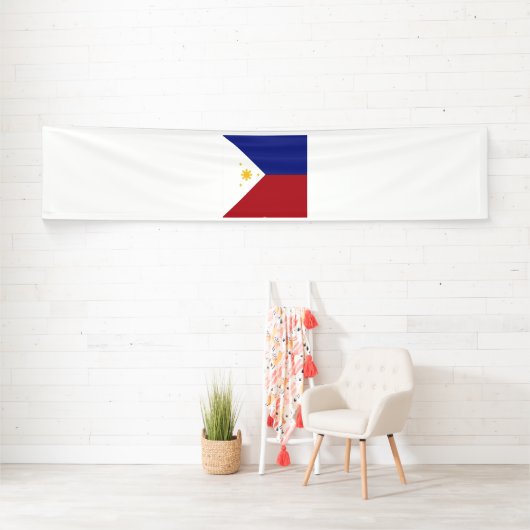 Flaggenmarke der Philippinen Banner (Insitu)