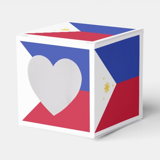 Flaggenmarke der Philippinen Geschenkschachtel (Vorderseite)