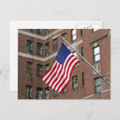 Flaggenmast Postkarte (Vorne/Hinten)