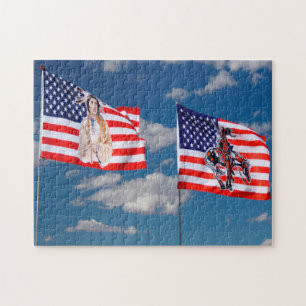 Flaggenmonument Calley Arizona Puzzle