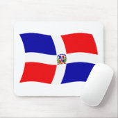 Flaggenmousepad der Dominikanischen Republik Mousepad (Mit Mouse)
