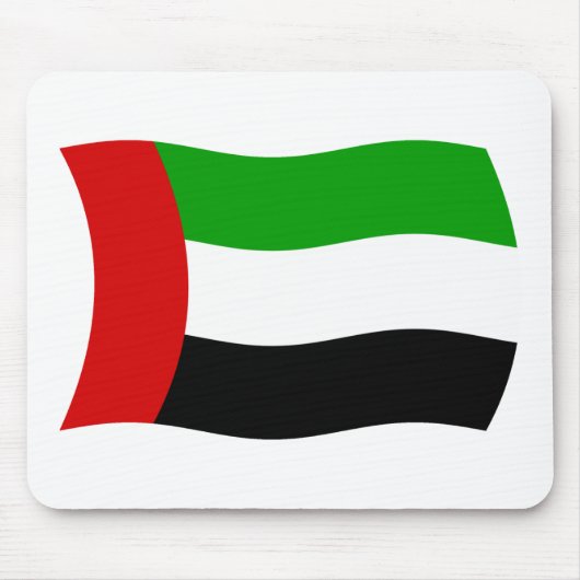 Flaggenmousepad der Vereinigten Arabischen Emirate Mousepad (Vorne)