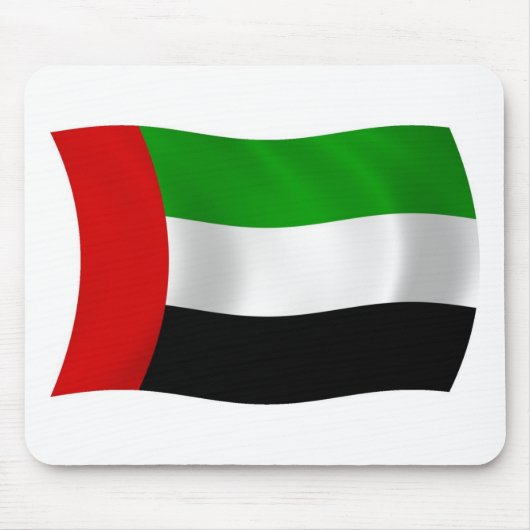 Flaggenmousepad der Vereinigten Arabischen Emirate Mousepad (Vorne)