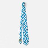 Flaggenmuster Bayerns, DEUTSCHLAND Krawatte (Rückseite)