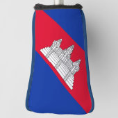Flaggenmuster Kambodschas Golf Headcover (Rotieren 90)