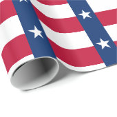 Flaggenmuster von Texas Geschenkpapier (Rolleneckpunkt)