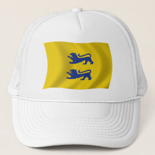 Flaggenmütze der dänischen Minderheit in Südschles Truckerkappe